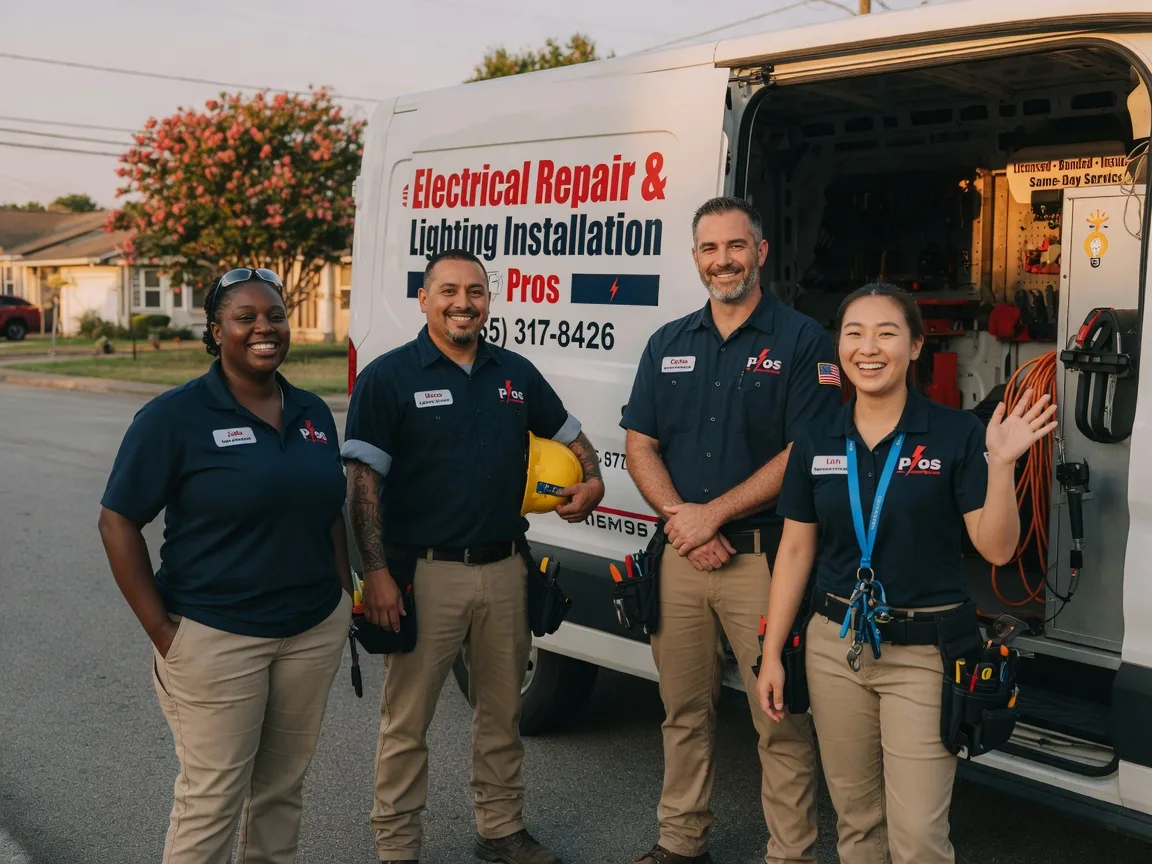 Licensed Electrician company in Burkett, TX